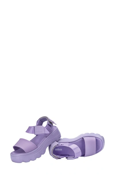 Melissa Kick Off Platform Sandal In Lilac