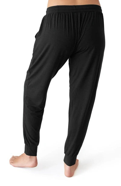 Shop Kindred Bravely Tapered Maternity Lounge Joggers In Black