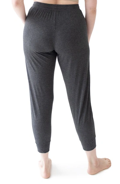 Shop Kindred Bravely Tapered Maternity Lounge Joggers In Gray Heather