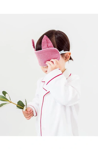 Petite Plume Solid Collared Coverall W/ Contrast Piping In White