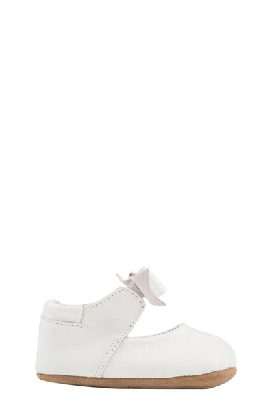 Robeezr Infant Girl's Robeez Sofia Bow Mary Jane Crib Shoe In White