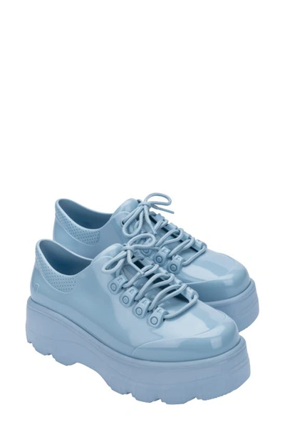Shop Melissa Kickoff Platform Jelly Sneaker In Blue