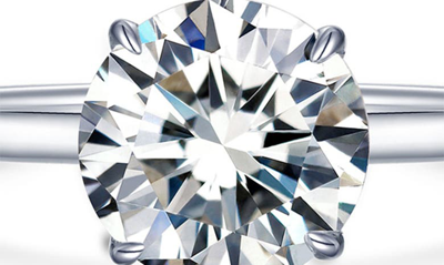 Lafonn Simulated Solitaire Diamond Ring In White