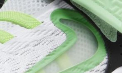 Shop Nike Kids' Giannis Immortality 2 Sneaker In White/ Volt/ Grey Fog/ Black