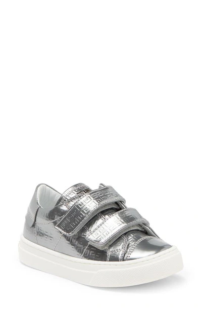 Shop Givenchy Metallic Sneaker In Light Grey