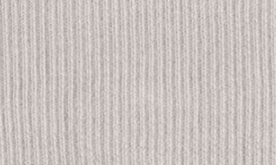 Feltman Brothers Rolled Collar Rib Knit Footie & Bonnet Set In Soft Grey