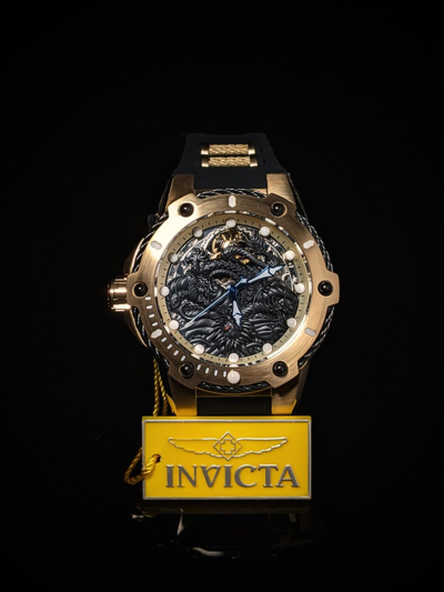 Pre-owned Invicta Dragon Bolt Men's Watch Mechanical Model 26315
