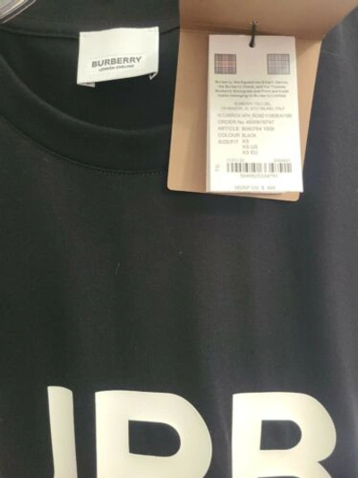 Pre-owned Burberry T Shirt (xs) In Black