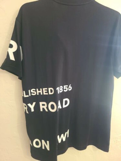 Pre-owned Burberry T Shirt (xs) In Black