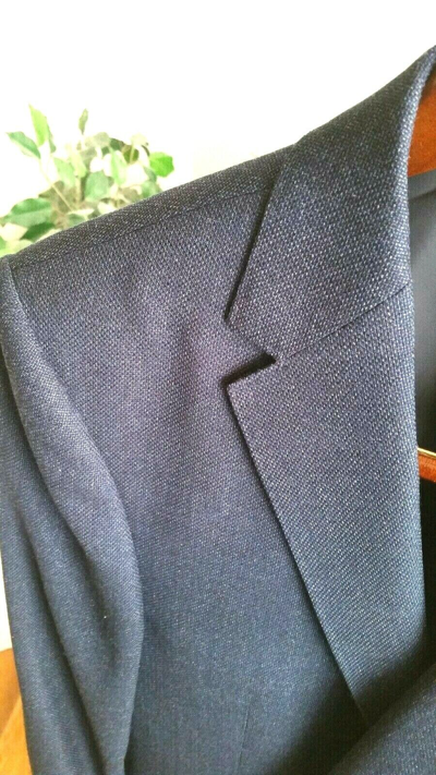 Pre-owned Z Zegna Zegna By Ermenegildo Zegna Men's Exclusive Blazer 100% Wool Blue 40r 8drp