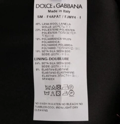 Pre-owned Dolce & Gabbana Dolce&gabbana Women Gold Black Short Mini Skirt Bodycon Wrap