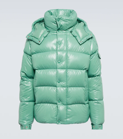 Moncler Maya 70 Down Jacket In Lichen Green