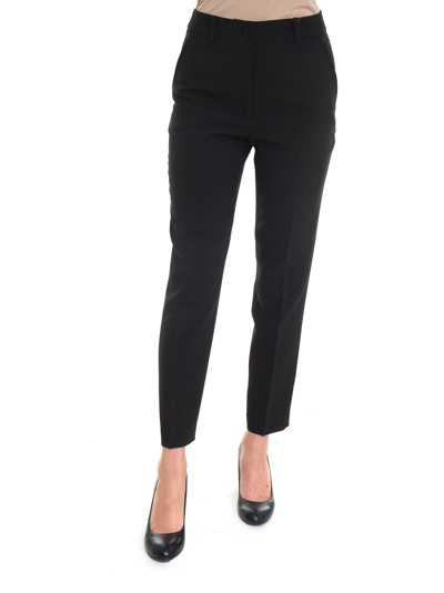Shop Seventy Classical Trousers In Black