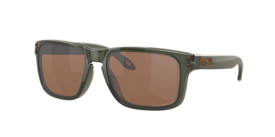 Shop Oakley Man Sunglasses Oo9102 Holbrook™ In Prizm Tungsten Polarized