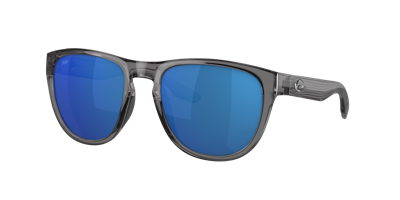 Shop Costa Unisex Sunglass 6s9082 Irie In Blue Mirror