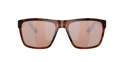 Shop Costa Man Sunglasses 6s9050 Paunch Xl In Copper Silver Mirror