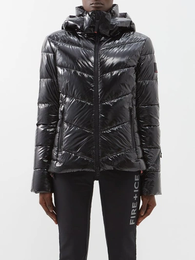 Bogner Fire+ice Saelly2 Quilted Hooded Ski Jacket In Black | ModeSens