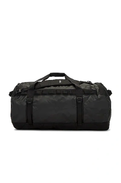 Shop The North Face Base Camp Duffel-l In Tnf Black & Tnf White