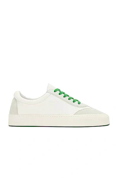 Shop The Row Marley Lace Up Sneaker In Milk