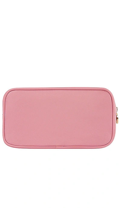 Shop Stoney Clover Lane Clear Small Pouch In Mauve