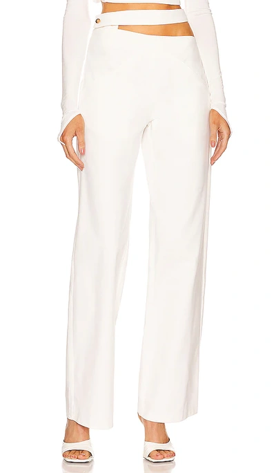 Shop Manurí Kerris Trousers In White