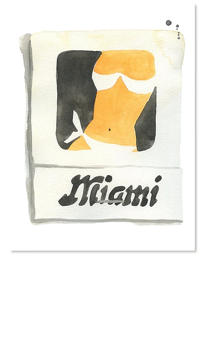 Shop Furbish Studio 5x7 Miami Print In N,a