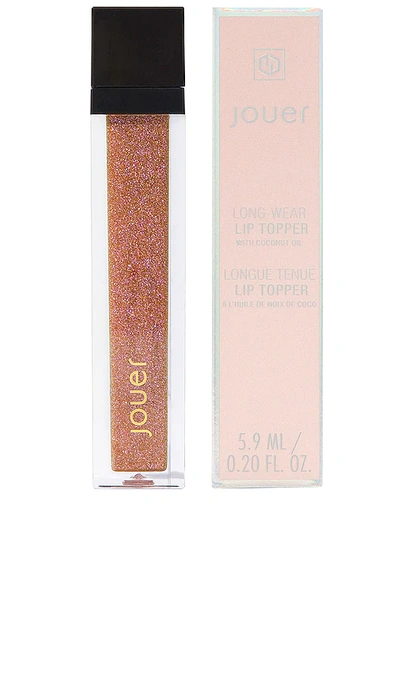 Shop Jouer Cosmetics Long-wear Lip Topper In Rose Gold