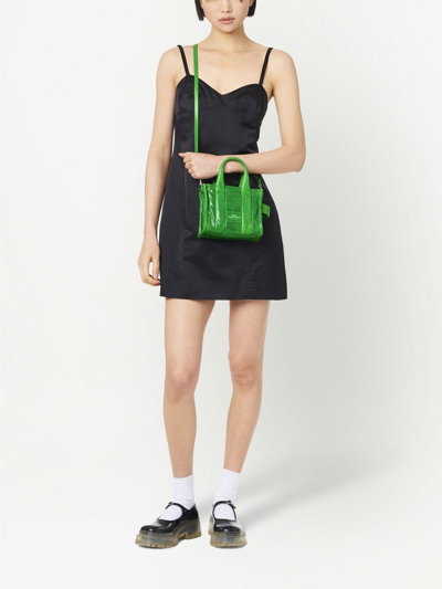 Shop Marc Jacobs Micro Tote Bags In Green