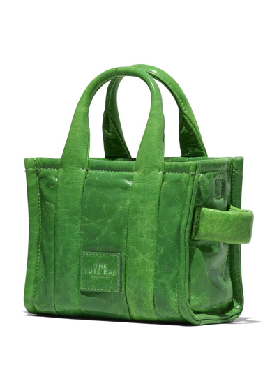 Shop Marc Jacobs Micro Tote Bags In Green