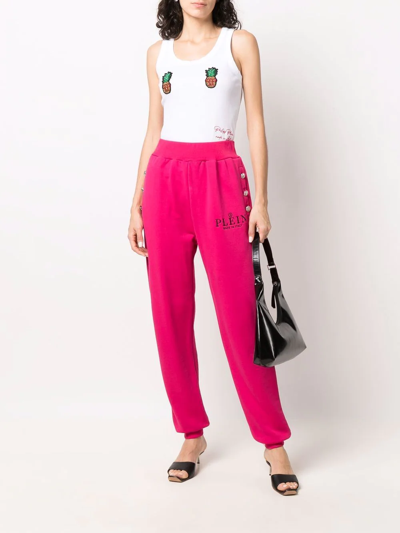Philipp Plein Pineapple Tank Top In White