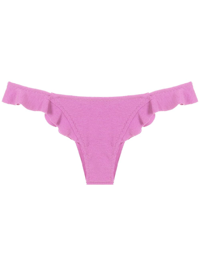 Shop Clube Bossa Winni Low-rise Bikini Briefs In Pink