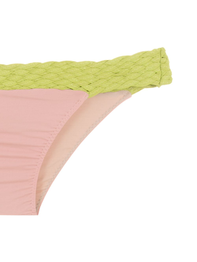 Clube Bossa Treme Rope-detail Bikini Bottoms In Pink