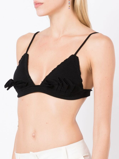 Shop Clube Bossa Winni Bikini Top In Black