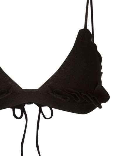 Shop Clube Bossa Winni Bikini Top In Black