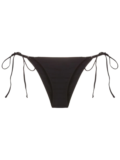 Shop Clube Bossa Side-tie Bikini Bottoms In Black