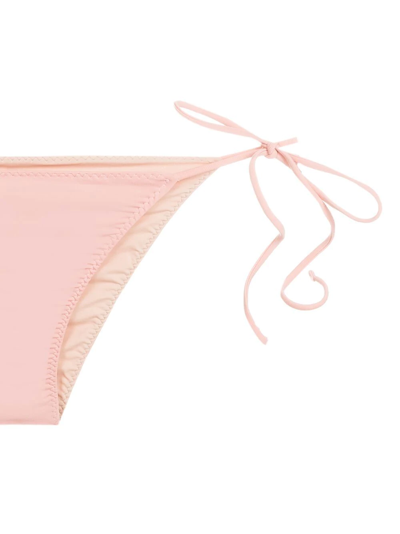 Shop Clube Bossa Side-tie Bikini Bottoms In Neutrals