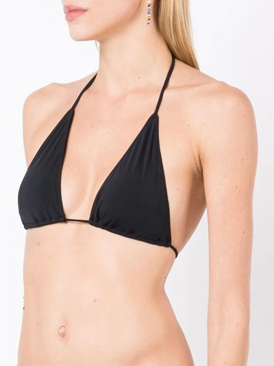 Clube Bossa Halterneck Bikini Top In Black