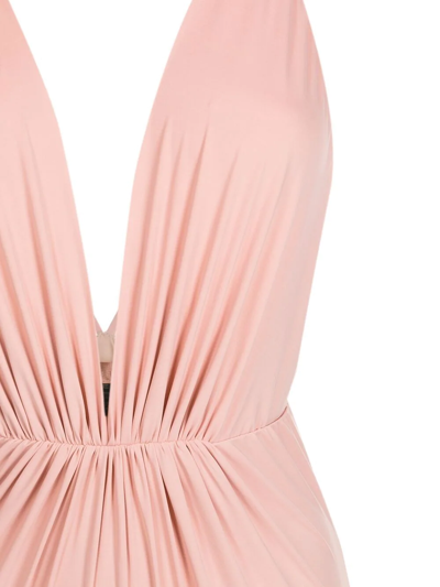 Clube Bossa Gathered Detailing Swimsuit In Neutrals