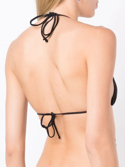 Clube Bossa Halterneck Bikini Top In Black