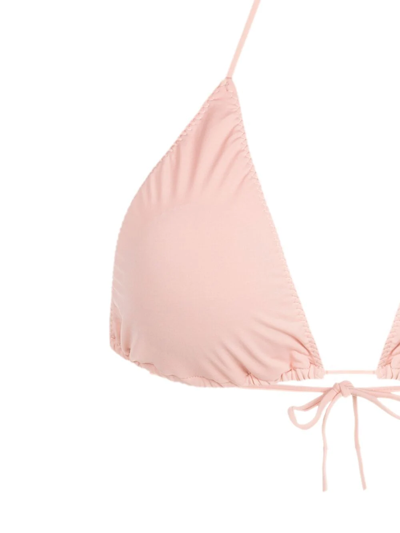 Clube Bossa Halterneck Bikini Top In Neutrals