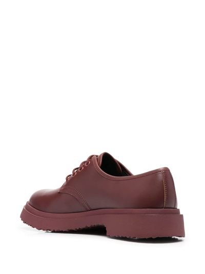 Shop Camper Walden Lace-up Shoes In Red