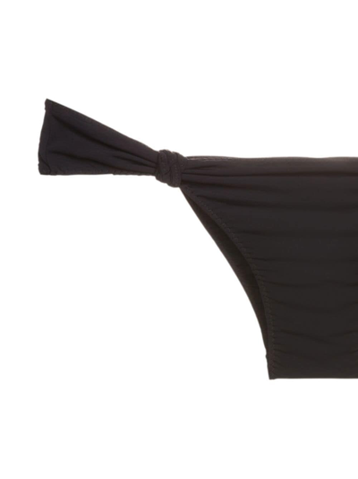 Shop Clube Bossa Knot Detailing Bikini Bottoms In Black