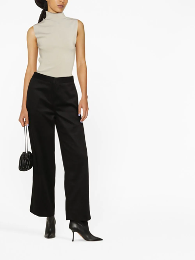 Shop There Was One Straight-leg Trousers In Black