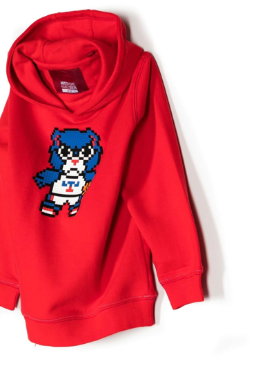 Mostly Heard Rarely Seen 8-bit Mini Philadelphia 3 Hoodie In Rot
