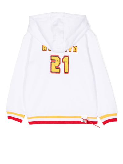 Mostly Heard Rarely Seen 8-bit Mini Atlanta 21 Hoodie In Weiss