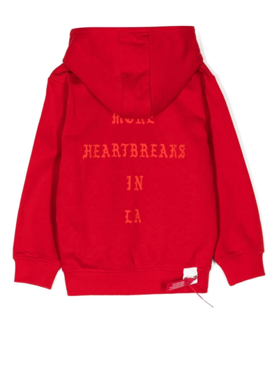 Shop Mostly Heard Rarely Seen 8-bit No More Heartbreaks Hoodie In Rot