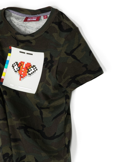 Mostly Heard Rarely Seen 8-bit Graphic-print Short-sleeve T-shirt In Grün