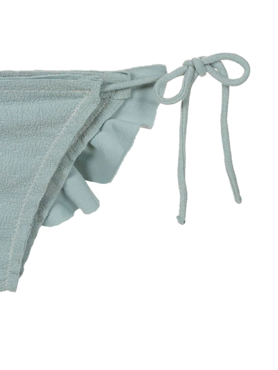 Clube Bossa Malgosia Side Tie Bikini Bottoms In Blue