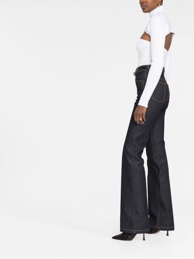 Saint Laurent Multi-pocket Jeans In Blau