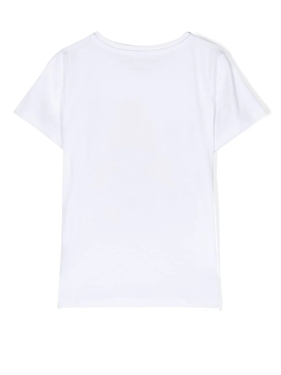 Shop Stella Mccartney Graphic-print T-shirt In Weiss